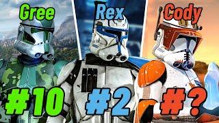 Ranking EVERY Clone Trooper From WORST To BEST