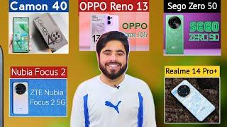 #TechTales47 Samsung S25 Ultra - Sego Zero 50 - OPPO Reno 13 Series - Realme 14 Pro+  Tecno Camon 40