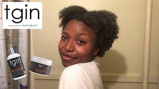 Tgin Hair Products Review on Type 4 Natural Hair | Ky’Quana M