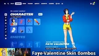 Faye Valentine Skin Combos (Fortnite Battle Royale)