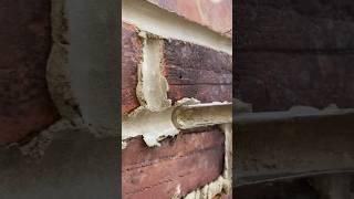How to tips repointing brickwork  #bricklaying
