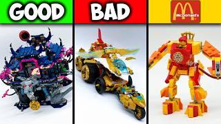 Ranking EVERY Custom Ninjago Build I've EVER Made!  Mechs, Dragons, Temples, & More!