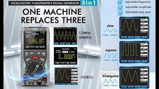 TA-0404: Abestop AT312G DMM Generator Oscilloscope Meter 3 in 1