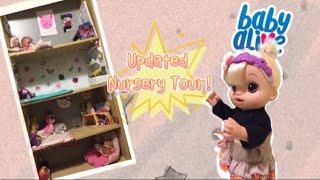 BABY ALIVE Updated Nursery Tour! |Monco Media