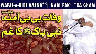 Huzoor Pak (S.A.W) Ki Walida Hazrat Bibi Amina (R.A) Ki Wafat Ka Waqia | Very Emotional Bayan