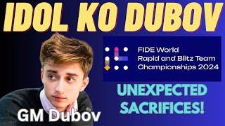 SARAP MANOOD KAPAG DUBOV! CREATIVE GENIUS! Dubov vs Jingyao! World Team 2024