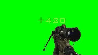 Футаж CS:GO AWP | MLG QIUCKSCOPE GREEN SCREEN