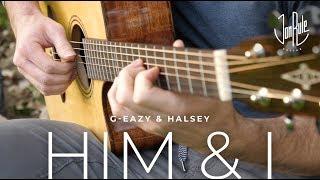 Him & I - G-Eazy/Halsey - Acoustic Fingerstyle Guitar Cover