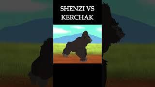 SHENZI VS KERCHAK #thelionking #tarzan #animação #animation #disney #shorts