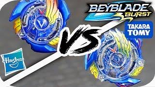 Valtryek V2 vs Victory Valkyrie B.V || HASBRO VS TAKARA BATTLE!