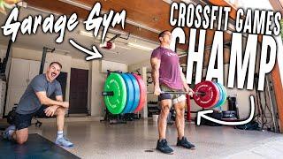 Jason Khalipa’s Beachside Garage Gym Tour (+He Destroys Me In A Workout!)