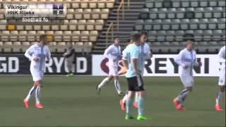 Víkingur Gøta - HNK Rijeka / UEFA Europa League 2014-2015