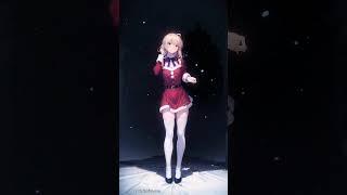 Saber (Santa ver.) セイバー - Fate フェイト - Santa tell me - Ariana Grande AI dance cover