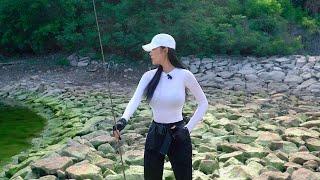장마 전, 15시간 전투 낚시