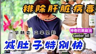 （596）【肝臟排毒好方法】神奇的蓖麻油，減肚子特別快，排除肝毒，一學就會，立竿見影！Joanna 澳洲生活