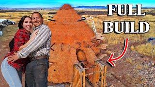 We Build A Massive 3-Level Earthbag Dome | Start To Finish