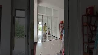 folding door#foshan #aluminium #slidingdoor #woodendoor #glassdoor