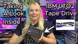 Tape Drive Storage from the 2000s - A Look Inside The IBM LTO2!