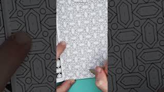 How to Draw an Easy Geometric Stars Pattern | Zen Doodle Tutorial Step by Step