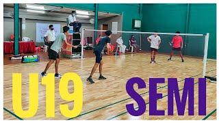 SRIHARI/VISHNU VS SHANAVAS/ADARSH:PALAKKAD DISTRICT BADMINTON DOUBLES TOURNAMENT U19 SEMI 2021