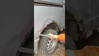 Do you know how to repair the sheet metal of this car?
