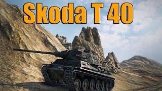 Skoda T 40 - Первый Чешский прем танк (Обзор Skoda T40)