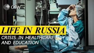 Russia’s quiet healthcare and education crises.