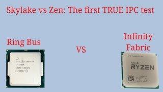 Zen vs Skylake, the first TRUE IPC test pt 1