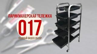 Видео обзор парикмахерской тележки 017