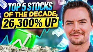 Top 5 Stocks Of the Decade, 2 Increased More than 26,300% | Trading.Biz