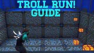 How To Complete Troll Run By Frank8256 (All Levels 1-16) | Fortnite Creative Guide