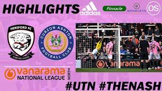 Hereford 3-1 Curzon Ashton | Highlights | Vanarama National League North