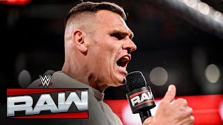 Gunther buries Goldberg with fiery verbal takedown: Raw highlights, June 23, 2024