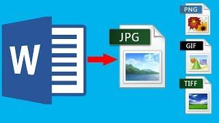 How to Convert Word File to JPEG: Save Word document as image (png, jpeg gif, tif, bmp)