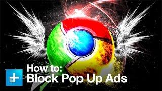 How to block pop up ads in Chrome