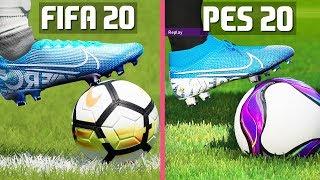 FIFA 20 VS PES 20 GRAPHICS COMPARISON