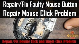 Mouse Single and Double Click Problem – Repair and Fix Faulty Mouse Button at Home