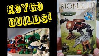 Koygo Builds!  Lego Bionicle Rahaga Pouks 4869