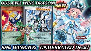 ODD-EYES WING DRAGON! NEW SYNCHRO PENDULUM Deck! UNDERRATED? (Yes) [DUEL LINKS]