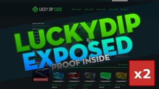 LUCKYDIP EXPOSED! CSGODouble, CSGOStrong, CSGO4FUN & More