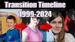 Transgender MTF Transition Timeline 1999-2024 - Fairyprincesslucy