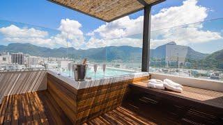 Penthouse triplex for short term rental in Ipanema with cinematographic view & jacuzzi HR.81T