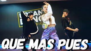 QUE MAS PUES - Sech, Justin Quiles | Coreografía Pecas Conte