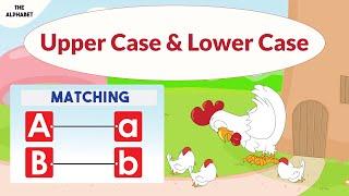 Matching upper case and lower case letters -  capital and small letters