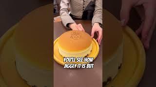 I TRIED the world’s most Jiggly cheesecake in Japan  #shorts