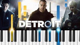 Detroit: Become Human - Opening Theme - EASY Piano Tutorial