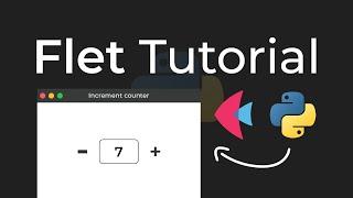 Create Your First Python Application With Flet (Tutorial)