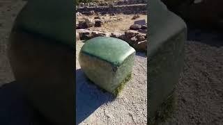 Strange Green Megalithic Stone