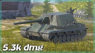 Type 5 Ka-Ri • 5 frags • 5.3k dmg • WoT Blitz