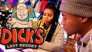 TRYING DICKS WENT LIKE THIS!!!! (THE RUDE RESTAURANT)